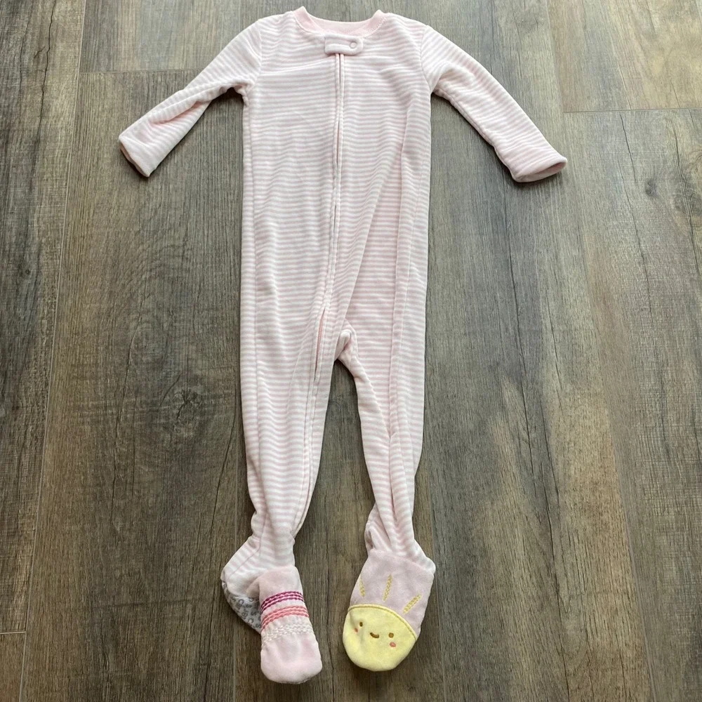Baby Girl 18M Clothing Lot 8pc Carter's Cat & Jack Goodlad Tops Leggings‎ - Picture 8 of 8